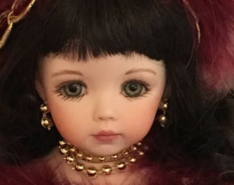 Victorian Porcelain Doll Ornaments