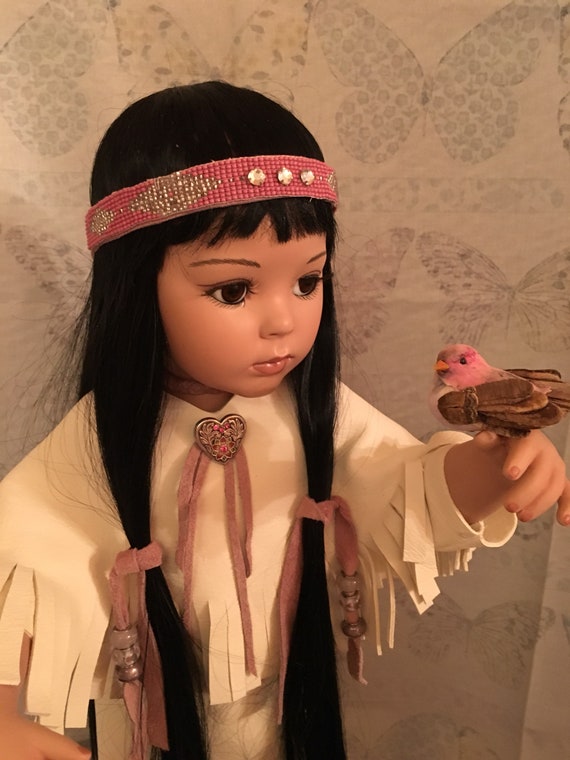 native american porcelain dolls