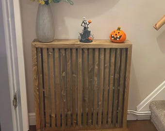 Solid Wood Radiator Cover | Made to Measure Radiator Cover | Custom Size