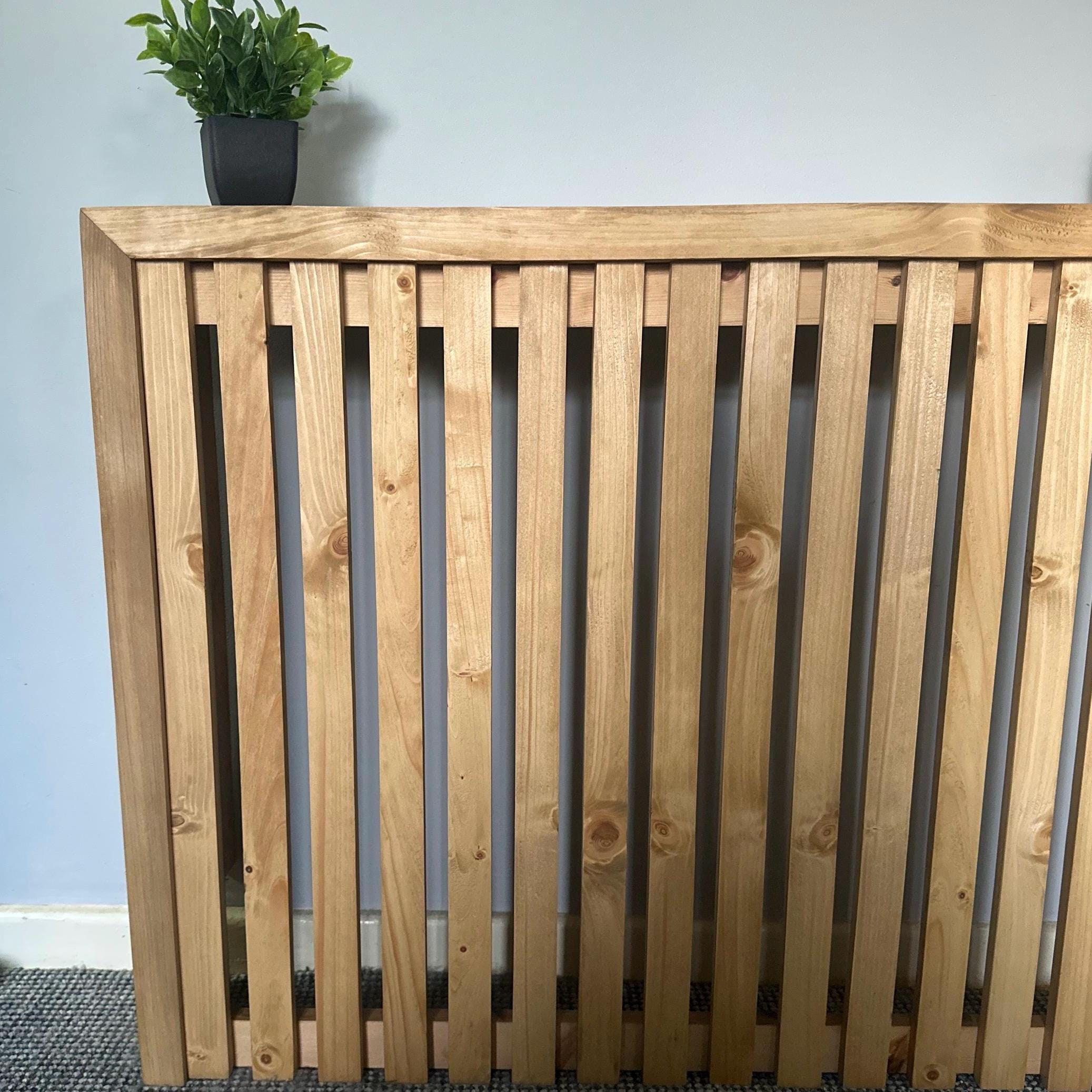 Solid Wood Radiator Cover | Made to Measure Radiator Cover | Custom ...