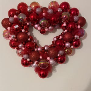 Handmade Heart Ornament Wreath - Festive and Unique Decor