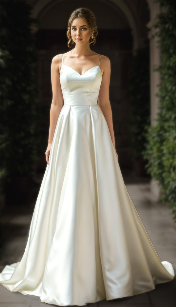 wedding dress patterns a line Power Princess Wedding Dress Pattern main image 0