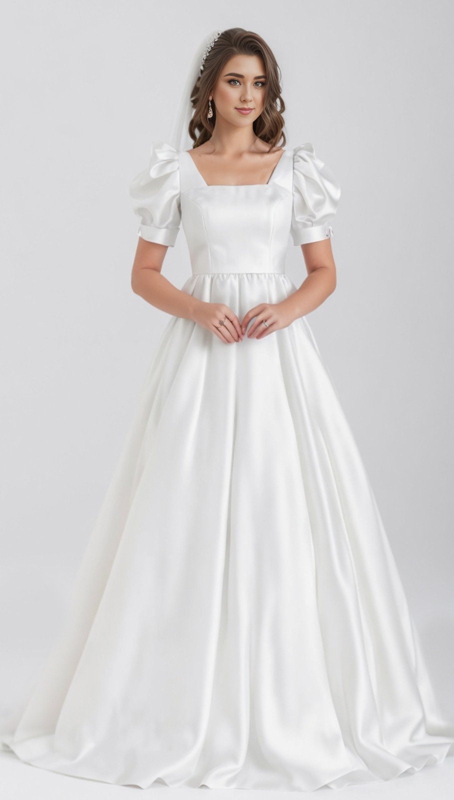A Line Wedding Gowns - Etsy