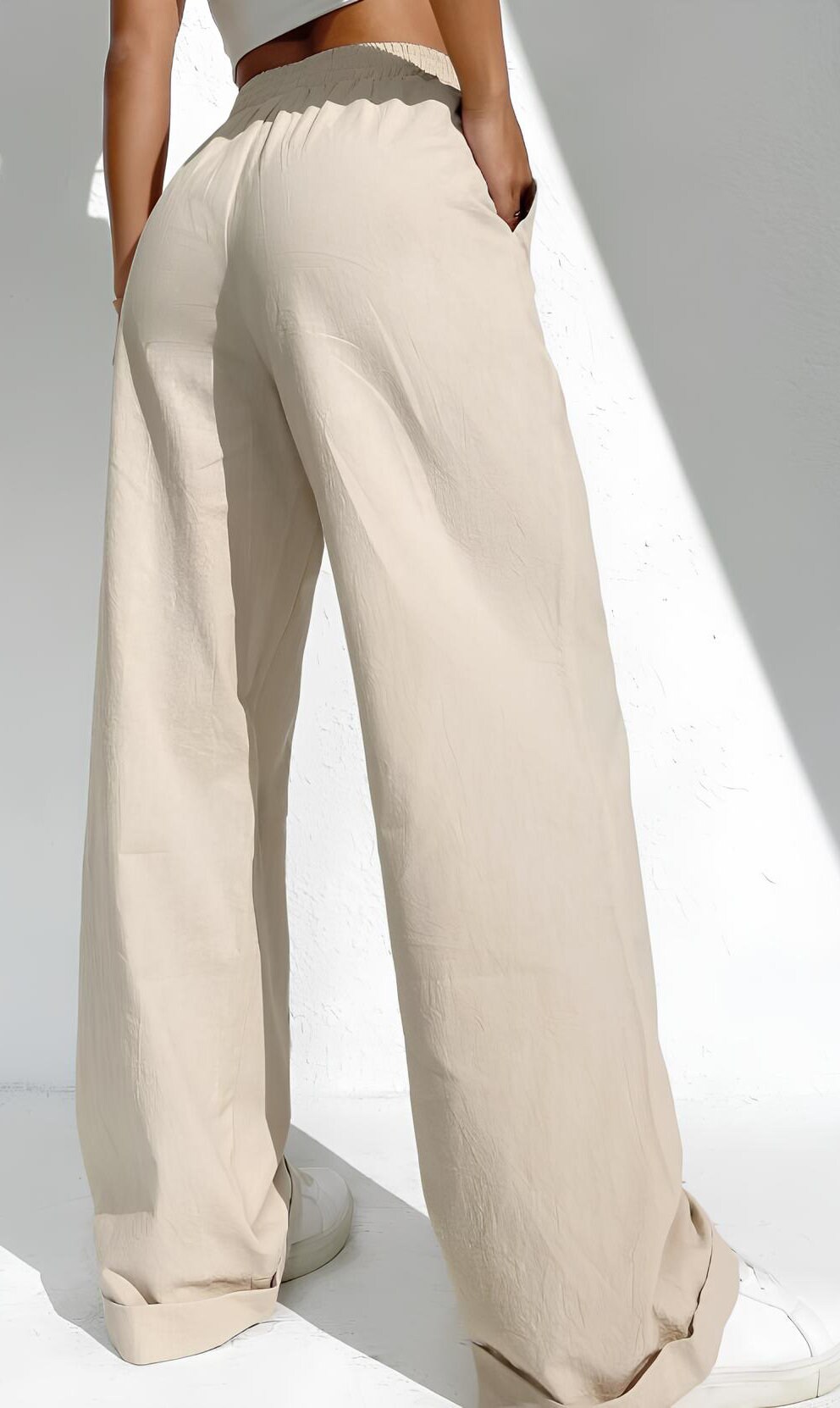 Elastic Waist Pants, PDF Sewing Pants, Women Sewing Pattern