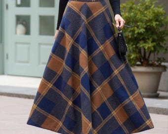 Cottagecore Maxi Skirt Sewing Pattern: Full Circle Skirt (Size US 2-30) (Digital Download)
