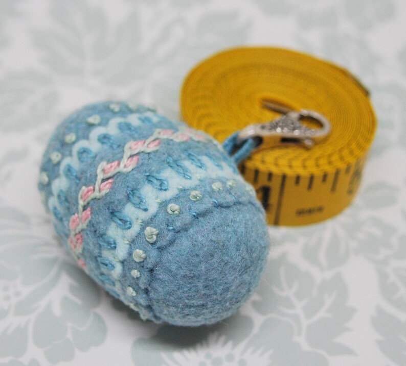 Delicate Spring Double Small Bottlecap pendant wearable chatelaine pincushion MADE TO ORDER free us ship