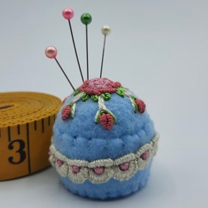 Made to order to order Tearoses Small size Bottlecap Pincushion free usa ship image 2