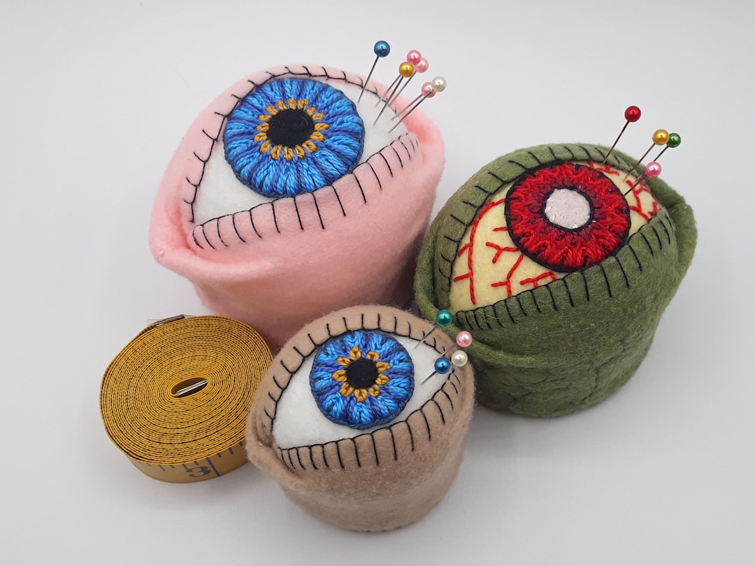 Eyeball Pincushion: the Original Creepy Witchy Zombie Voodoo