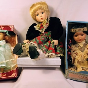 Gift Set of 3: for Doll Lovers, Sweet Little Girl&#39;s Delight, and for Collectors