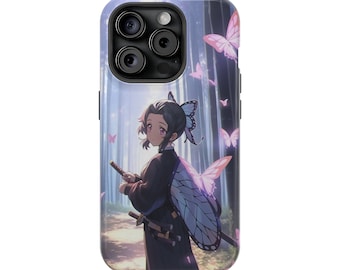 MagSafe Tough Cases, phone case, iphone, demon slayer, anime, Shinobu