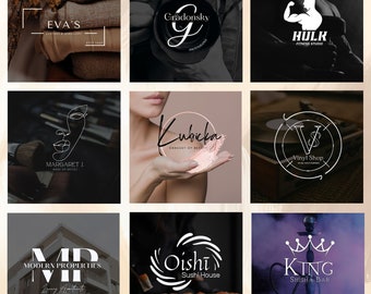 Je créerai un logo personnalisé pour votre entreprise | Création de logo personnalisé | Logo professionnel | Création de logo premium | Conception graphique | Logo
