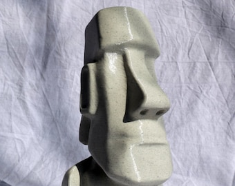 EN VENTE !! Impression 3D du moai stylisé de l'île de Pâques