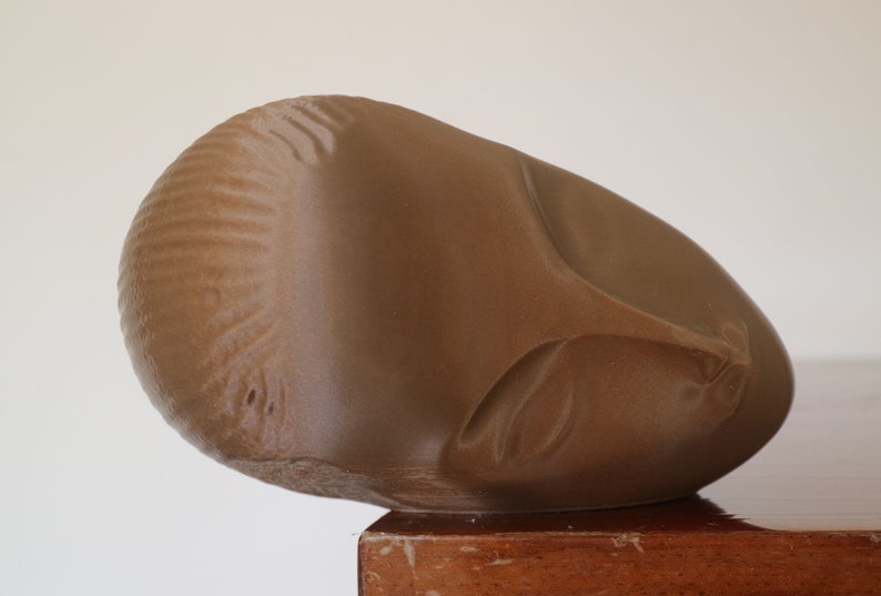 3D-gedruckte Reproduktion der schlafenden Muse-Skulptur von Constantin Brancusi Bild 5