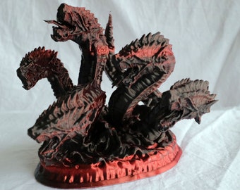 3D-gedruckte Figur der Hydra von Lerna