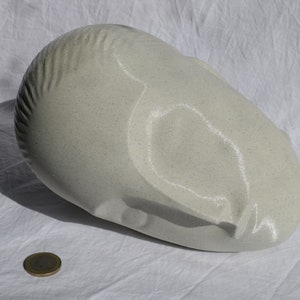 3D-gedruckte Reproduktion der schlafenden Muse-Skulptur von Constantin Brancusi Bild 4