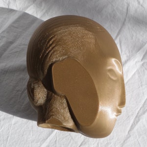 3D-gedruckte Reproduktion der schlafenden Muse-Skulptur von Constantin Brancusi Bild 6