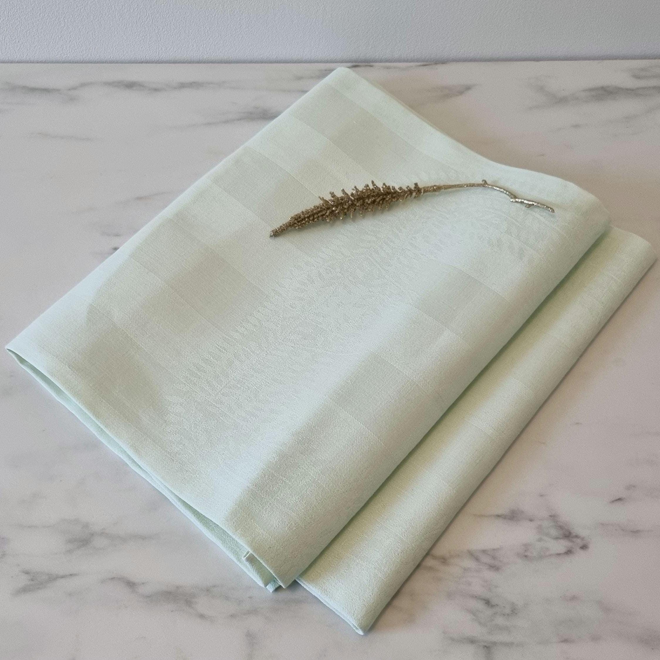 Early 1900s Linen Cloth Handmade Sweden - Unique Tablecloth