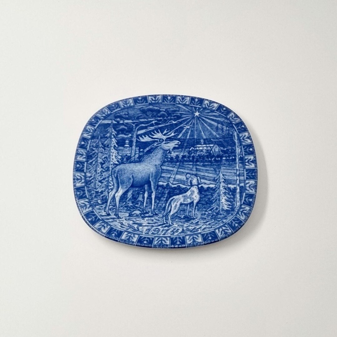 Collectors Plate Rörstrand Christmas 1974 Sweden Commemorative Plate ...