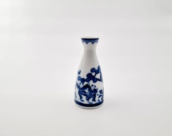 唐津伝統の日本のアンティーク陶器の花瓶、江戸時代後期から明治時代