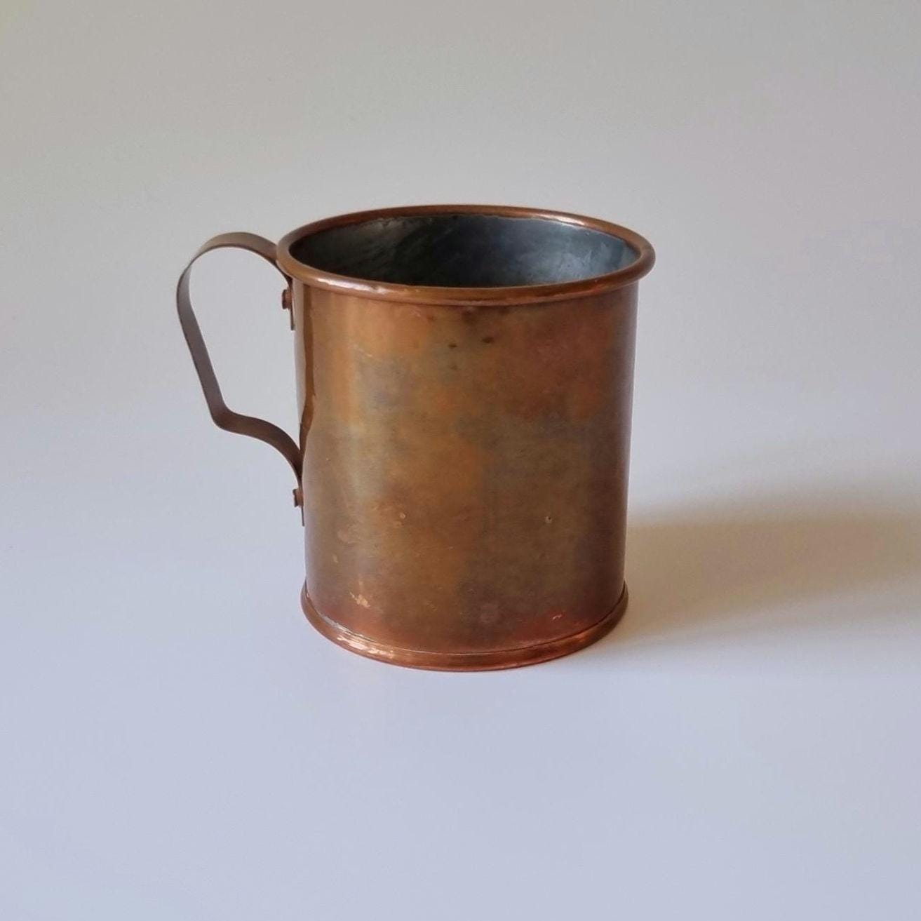 Swedish Vintage Copper Mug: Handmade Kitchen Decor - Etsy