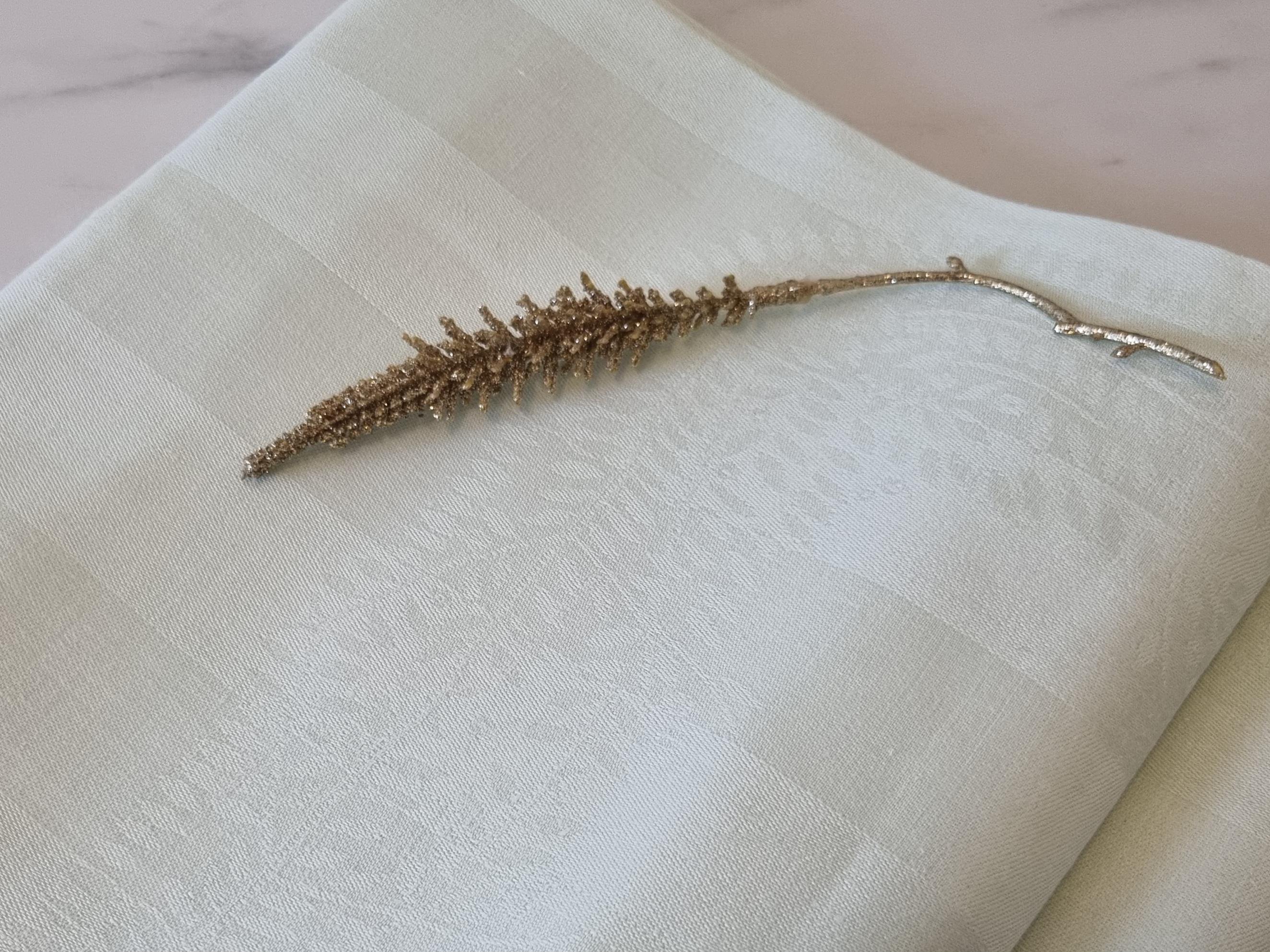 Early 1900s Linen Cloth Handmade Sweden - Unique Tablecloth