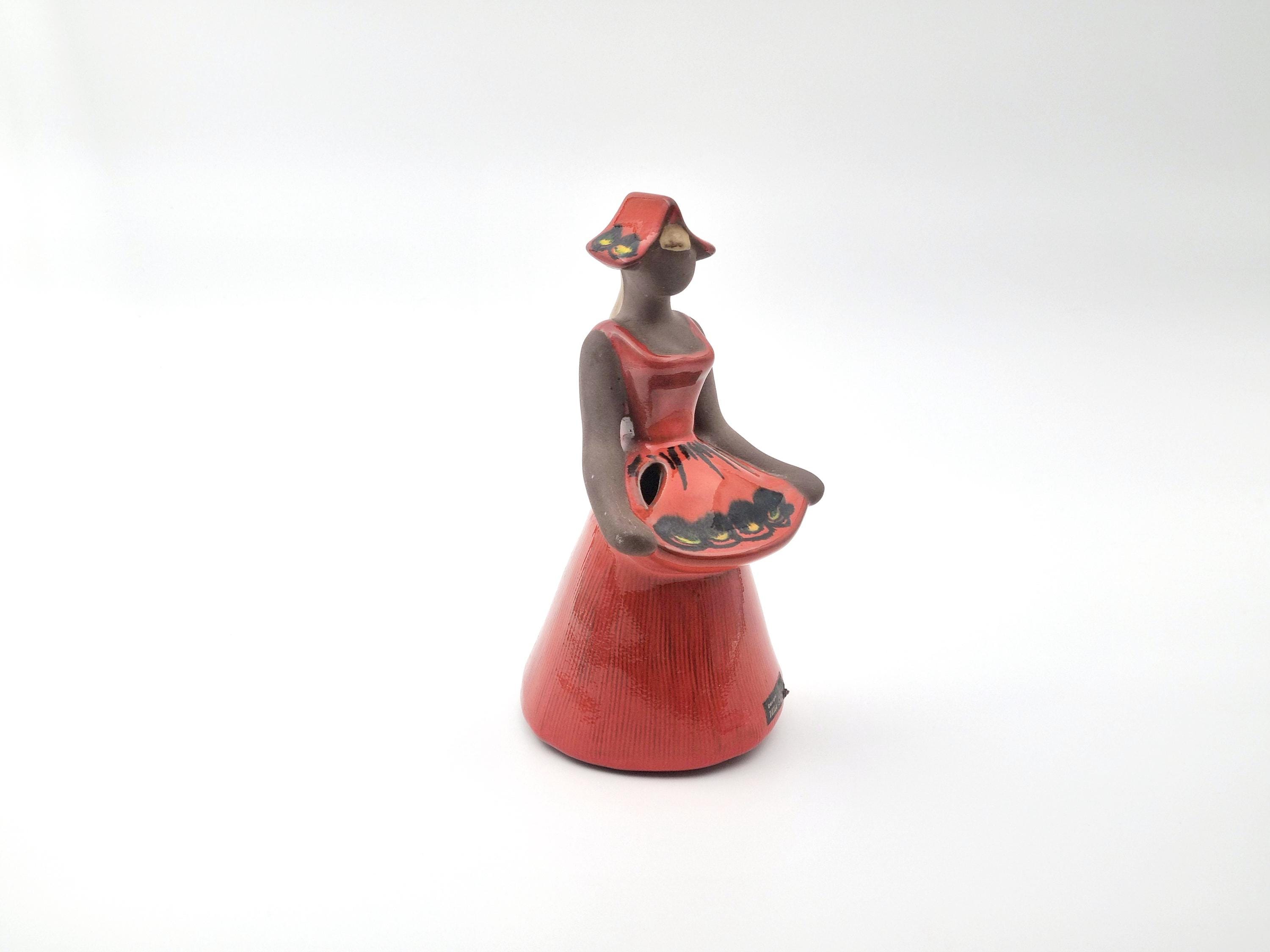 JIE Gantofta Flower Girl Vase: Ulla Skog スウェーデン陶芸、北欧