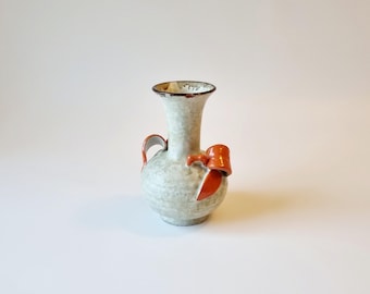Vintage Upsala Ekeby Vase: Mid-Century Modern Swedish Pottery