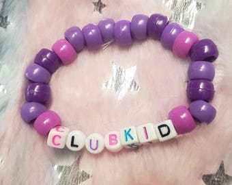 Kandi Bracelet Custom Personalized Fandom Character LGBTQ Pride Themed Rave Jewelry