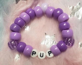 Kandi Bracelet Custom Personalized Fandom Character LGBTQ Pride Themed Rave Jewelry