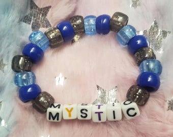 Kandi Bracelet Custom Personalized Fandom Character LGBTQ Pride Themed Rave Jewelry