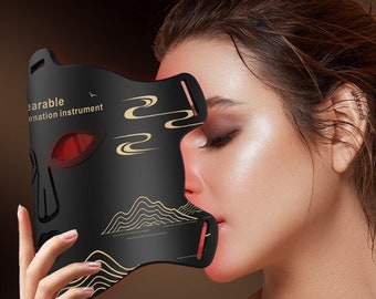 Masque à LED 3 en 1, luminothérapie , acné, collagène, anti-rides
