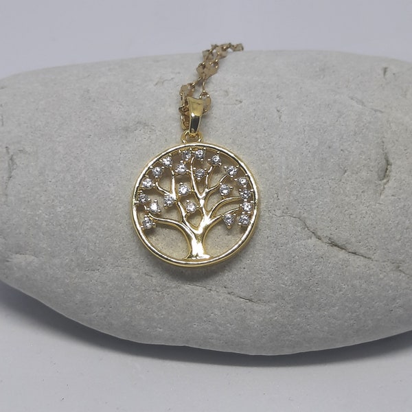 Collier avec pendentif arbre de vie - VITA | Cadeau pour femme