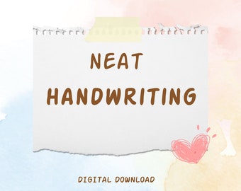 neat handwritten,neat handwriting,procreate font,study font,simple font,,handwriting font,note-taking font,handwritten,digital note font