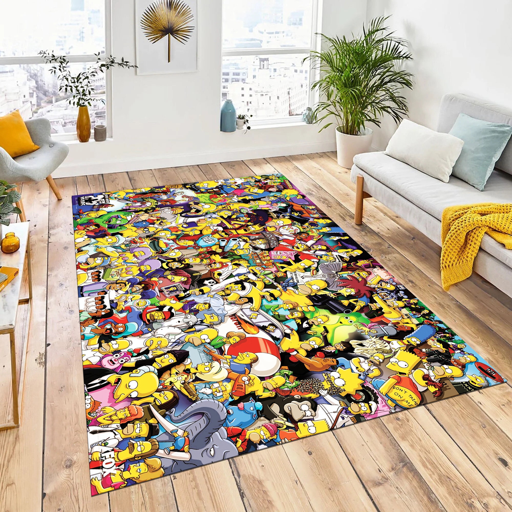 The simpsons rug - Etsy 日本