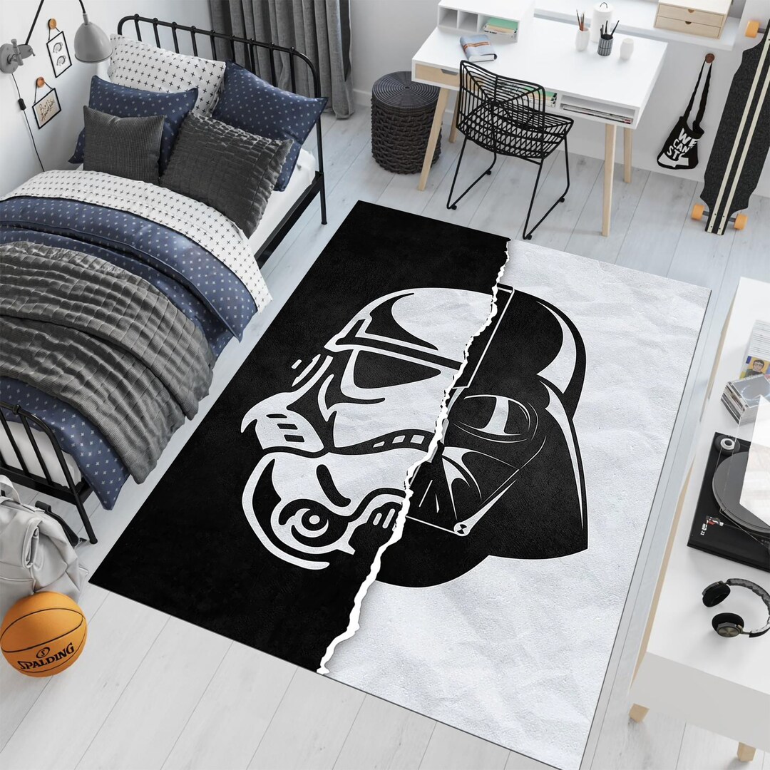 Darth Vader Rug,stormtrooper Rug,star Wars Rug,fantastic Rug,movie ...