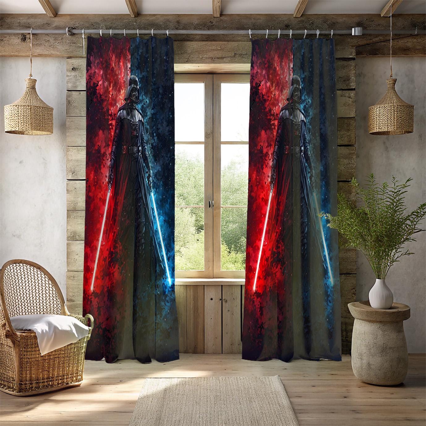 Star War Curtains - Etsy