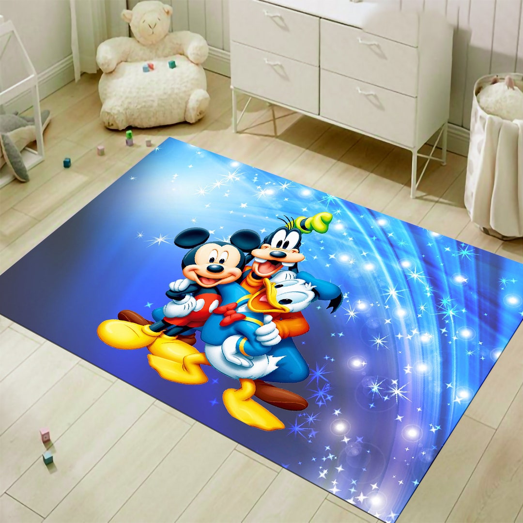 Esty Rugs Characters Cartoon Characters Kids Rug: Nursery & Playroom Decor - Etsy