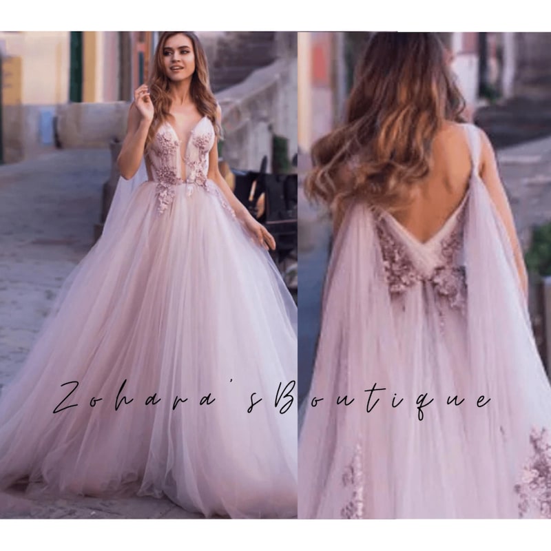 Purple Wedding Dress - Etsy