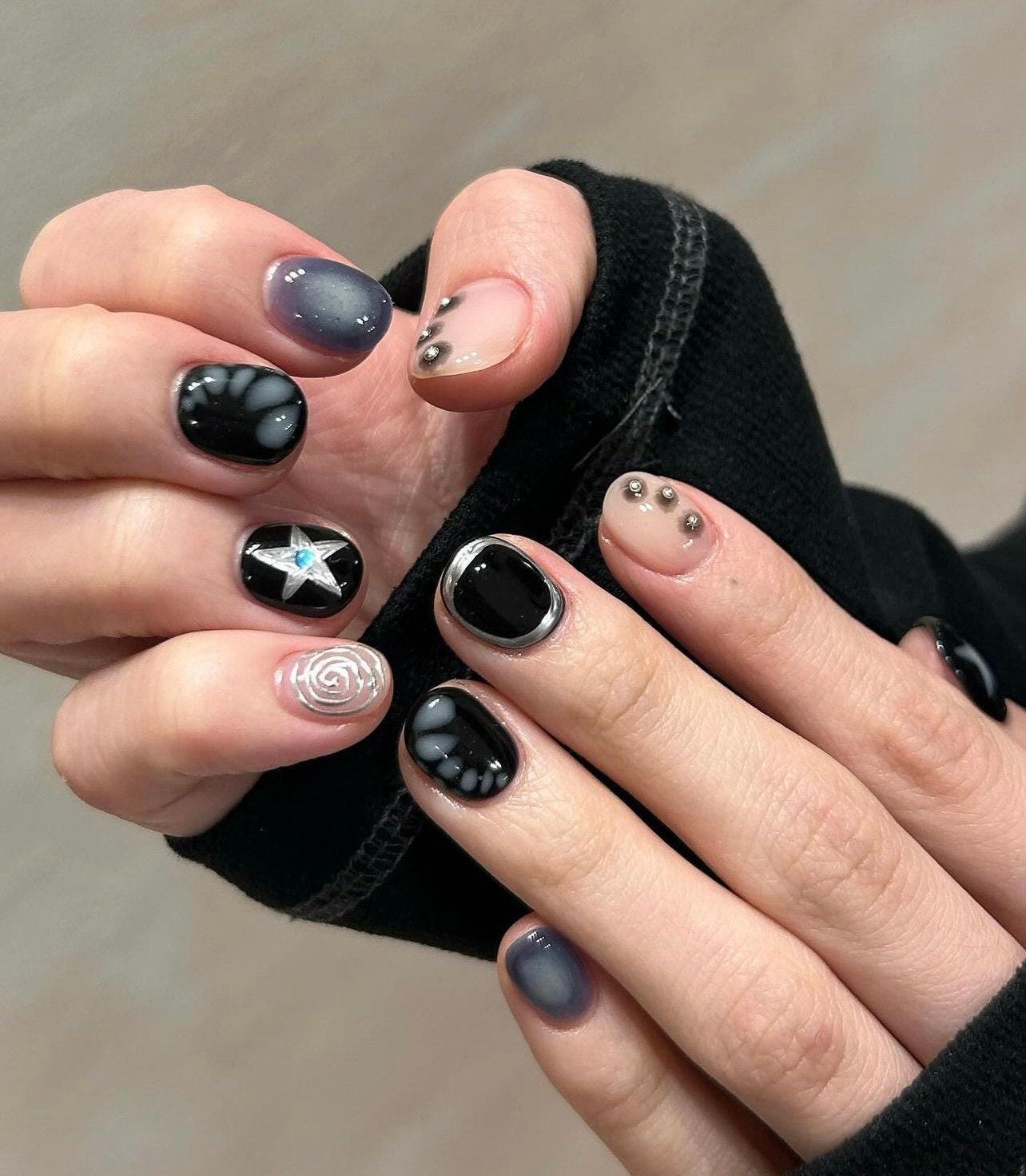 Fake nails for men - Etsy sterreich