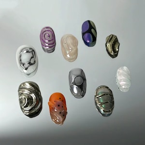 y2k graffiti hand painted nail/ custom press on nails/ hand made Press on Nails/Faux Acrylic Nails/ Gel Nails/Press on Nails