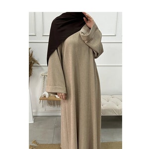 Langes Kleid Abaya in verschiedenen Farben Bild 1