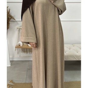 Langes Kleid Abaya in verschiedenen Farben Bild 2