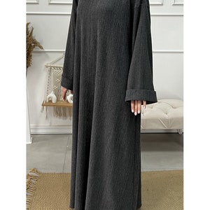 Langes Kleid Abaya in verschiedenen Farben Bild 7