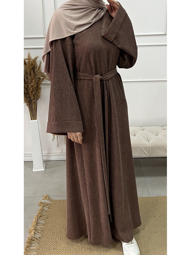 Langes Kleid Abaya in verschiedenen Farben Bild 10