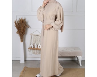 Abaya Kleid "Noor" aus Medina Seide - Ramadankleid