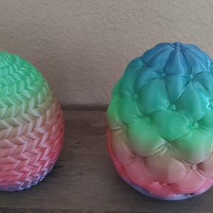 Cute easter egg with bear inside - unique easter gifts