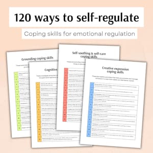 120 Emotion Self-Regulation Coping Skills (PDF)