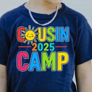 Cousin Crew T-Shirts for Kids, Big Cousin Shirts Matching Cousin TShirt, New to the Cousin Crew Summer Shirt,  Cousins Beach Vacation