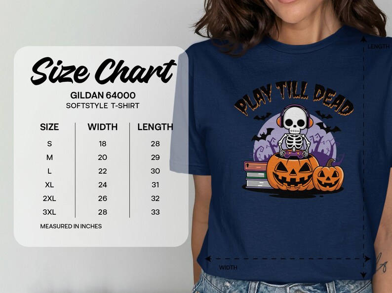 Play Till Dead Gaming Funny Skeleton Tshirt, Halloween Gamer Tee