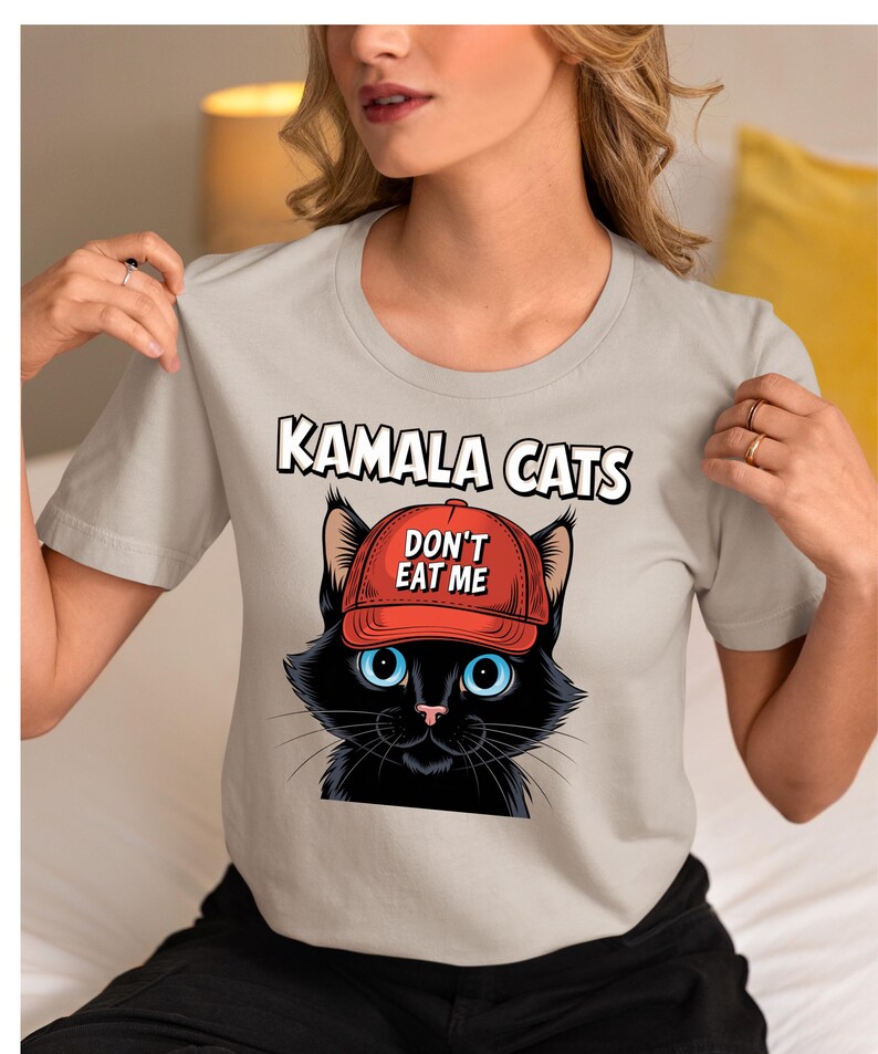 Cats for Kamala, Cat Ladies for Kamala, Black Cat Prokamala Shirt 2024